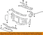 Gm Oem 96-25 Express 1500 Radiator Support-side Brace 22948882. Fixed Price $100.77.
