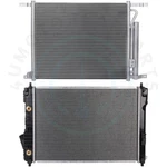 Radiator & Condenser Cooling Kit For 2009-2010 Chevrolet Aveo Pontiac G3. Fixed Price $112.89.