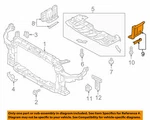 Radiator Support Air Duct Deflector Lh For 15-17 Hyundai Elantra Gt 29130A5700. Fixed Price $44.10.