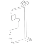 Genuine Hyundai Air Guide 29136-AA200. Fixed Price $34.02.