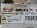 Summit Racing Stainless Steel Overflow Tanks SUM-300103. Fixed Price $40.00.