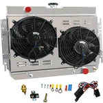 For 63-68 Chevy IMPALA/64-67 Camino Row Aluminum Radiator+shroud Fan+relay. Fixed Price $163.38.