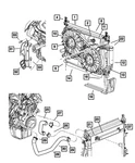 Genuine Mopar Radiator Cooling Fan Module 5137716AB. Fixed Price $168.08.