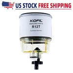 Kofil R12T Fuel Water Separator Filter&collection Bowl For Gas Diesel Engines. Fixed Price $15.49.