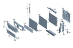 Genuine Mercedes-benz Air Duct Segment 236-505-04-00. Fixed Price $34.30.