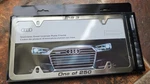 Audi RS3 Oem Limited Edition 1 Of 250 License Plate Frame. Fixed Price $179.95.