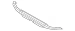 Genuine Toyota Tacoma 2016-2023 Upper Tie Bar, 53205-04020. Fixed Price $139.95.