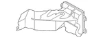 Genuine Volkswagen Radiator Support Air Duct 5C6-121-333-B. Fixed Price $243.41.