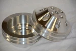 Aluminum Chevy Water Pump Crankshaft Sbc Lwp Set Pair Long. Fixed Price $69.85.