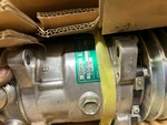 Vintage Air Conditioning Compressor 04808-VUQ. Fixed Price $250.00.