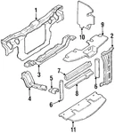 Genuine Gm Reinforcement 10187338. Fixed Price $18.87.