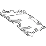 Genuine Mercedes-benz Under Ride Protection Oem 2135203500. Fixed Price $191.65.