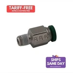 Aeromotive 15699, One Natural Steel Adapter Fitting 1/16NPT To 1/4 Tube Straight. Fixed Price $56.26.