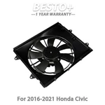 Radiator Cooling Fan Assembly For Honda Civic 2.0L 2016 2017 18-21 190195BAA01. Fixed Price $96.05.