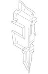 Genuine Nissan Radiator Support Air Duct 21469-9BY0A. Fixed Price $32.99.