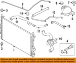 Ford Oem 07-25 Edge Cooling Radiator Components-hose Seal 7T4Z8527A. Fixed Price $16.21.