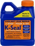K-seal ST5501 Multi-purpose One Step Permanent Coolant Leak Repair, 8OZ, Pour. Fixed Price $20.43.