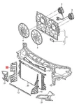 Genuine Audi A8 S8 Quattro 4H2 4H8 Air Guide Right 3.0LTR. 4H0121284E. Fixed Price $33.11.