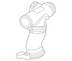Genuine Land-rover Water Hose LR121447. Fixed Price $282.92.