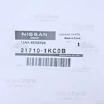 Nissan Oem Reserve Tank 217101KC0B 21710-1KC0B. Fixed Price $53.32.