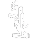 Genuine Honda Radiator Support Air Duct 71118-T3L-A50. Fixed Price $65.68.