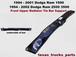 55275412AB 1994 2002 Dodge Ram 2500 3500 Upper Radiator Support Tie Bar Oem. Fixed Price $99.00.