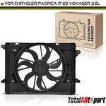 1X Single Radiator Fan Assy W/ Brushless Motor For Chrysler Pacifica 2017-2025. Fixed Price $220.98.