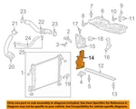 Gm Oem 16-18 CT6 Cooling Radiator Components-side Baffle 23194016. Fixed Price $54.39.