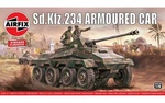 Airfix Vintage Classic SD.KFZ.234 1:76 Plastic Model Armoured Car Kit A01311V. Fixed Price $11.99.