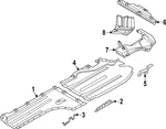 Genuine Bmw Air Baffle 51-75-9-451-728. Fixed Price $211.84.
