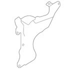 Genuine Land-rover Side Shield LR140039. Fixed Price $114.06.