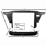 1970 1974 Challenger Body Radiator Support W/side Panel 2 Pcs Dynacorn 6007. Fixed Price $319.99.