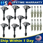 8PACK Ignition Coil Spark Plug For 04-07 Nissan Armada Titan Infiniti 5.6L UF510. Fixed Price $71.89.