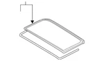 Genuine Audi Rear Glass 4M8-877-056-B. Fixed Price $360.17.