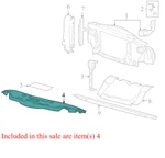 2004-2008 Ford F-150 Fu Radiator Support Air Deflector Used 4L3419E525BA Oem. Fixed Price $199.99.