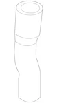 Genuine Mini Heater Hose 17-12-7-518-504. Fixed Price $37.98.