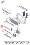 Genuine Porsche Cayenne Air Guide Center Front Lower 9Y0121710KOK1. Fixed Price $99.51.