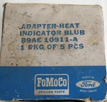 New Nos Fomoco Ford 1958 T-bird Water Temp Adapter Qty. B9AE 10911. Fixed Price $17.99.