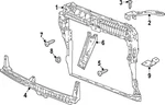 Genuine Volkswagen Side Support 3CN-805-932-B. Fixed Price $34.65.