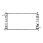 New Premium Fit Radiator 23388802. Fixed Price $220.49.