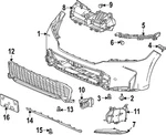 Genuine Honda Radiator Support Air Duct 71385-T56-A50. Fixed Price $36.52.