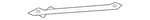 Genuine Volkswagen Cross Bar 5GM-805-931. Fixed Price $42.30.