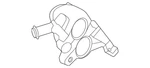 Genuine Nissan Engine Coolant Pipe Adapter 14075-6KA0A. Fixed Price $49.97.