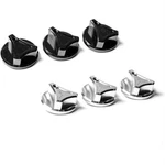 Billet Usa Lg-ack-nbs-blk Climate Control Knobs, Black. Fixed Price $75.00.