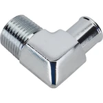 Speedway 58666380 Chrome 90 Degree Header Fitting, 5/8" Hose, 1/2" Npt. Fixed Price $20.99.
