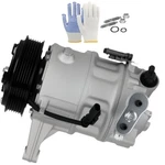 New Compressor W/ Clutch For Buick Lacrosse Cadillac Xts Chevrolet Impala Gmc. Fixed Price $215.20.