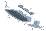 Genuine Mercedes-benz Trim Under-ride Guard 214-520-04-00. Fixed Price $36.40.