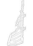 Genuine Audi Duct 4G0-121-283-CF. Fixed Price $274.59.