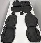 For Kia Seltos Lx 2021-2026 Black Leather Seat Covers W112. Fixed Price $389.35.