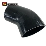 Emusa Universal 4" To 3.5" 45 Degree Turbo/intake Silicone Coupler Hose Black. Fixed Price $16.98.